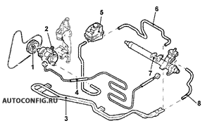 Ходовая часть Audi TT, схема узла