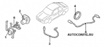 схема узла от Каталог запчастей Audi A4, ходовая часть A4 2.4 quattro #4