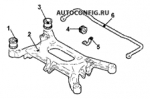 схема узла от Каталог запчастей Audi A8, ходовая часть A8 #7