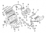 схема узла от Каталог запчастей Audi A4, двигатель / система охлаждения A4 1.8 t #2