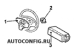 схема узла от Каталог запчастей Audi TT, панель приборов Tt coupe 1.8 t #5
