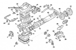 схема узла от Каталог запчастей Audi A8, двигатель / система охлаждения A8 4.2 quattro tiptronic #2