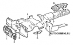 схема узла от Каталог запчастей BMW 3-я серия (e30), рама / элементы жесткости кузова 320i #1