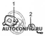 схема узла от Каталог запчастей Hyundai Galloper, панель приборов Galloper 2.5 TD Exceed #5