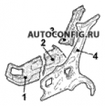 схема узла от Каталог запчастей Kia Sephia, кузов Sephia GTX #12