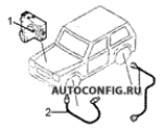 схема узла от Каталог запчастей Rover Discovery, ходовая часть Discovery V8I #4