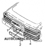 схема узла от Каталог запчастей Rover Discovery, кузов Discovery TDI Esquire Automatic #12