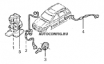 схема узла от Каталог запчастей Mitsubishi Space Wagon, ходовая часть Space Wagon 1800 GLXi Allrad #4