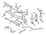 схема узла от Каталог запчастей Toyota Avensis, ходовая часть Avensis 2.0 d4d linea terra #5