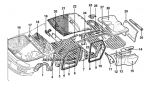 схема узла от Каталог запчастей Toyota Camry, внутренняя обивка / сиденья Camry v6 gx #2