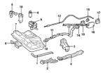 схема узла от Каталог запчастей Toyota Camry, система выпуска газа / топливная система Camry v6 gx #3