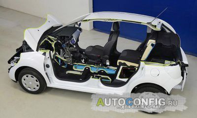 Peugeot-Citroen представили гибридную систему Hybrid Air